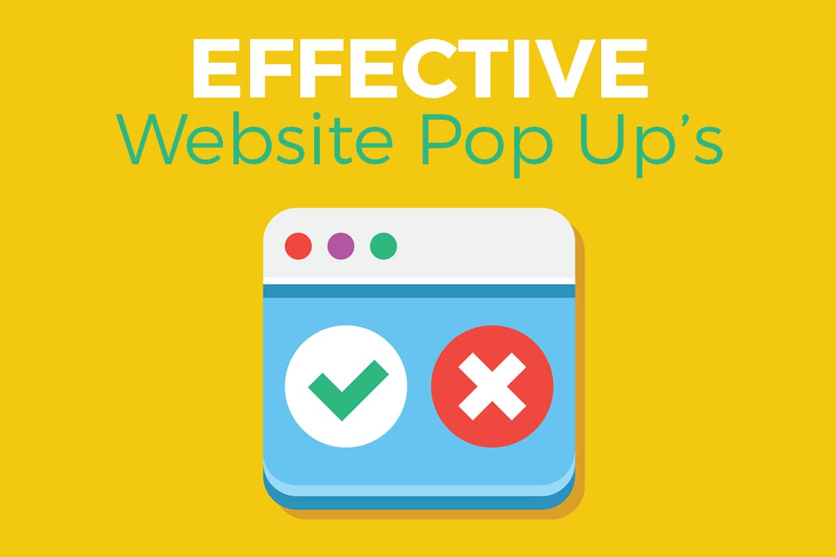 Website Pop Up Website Design Windsor