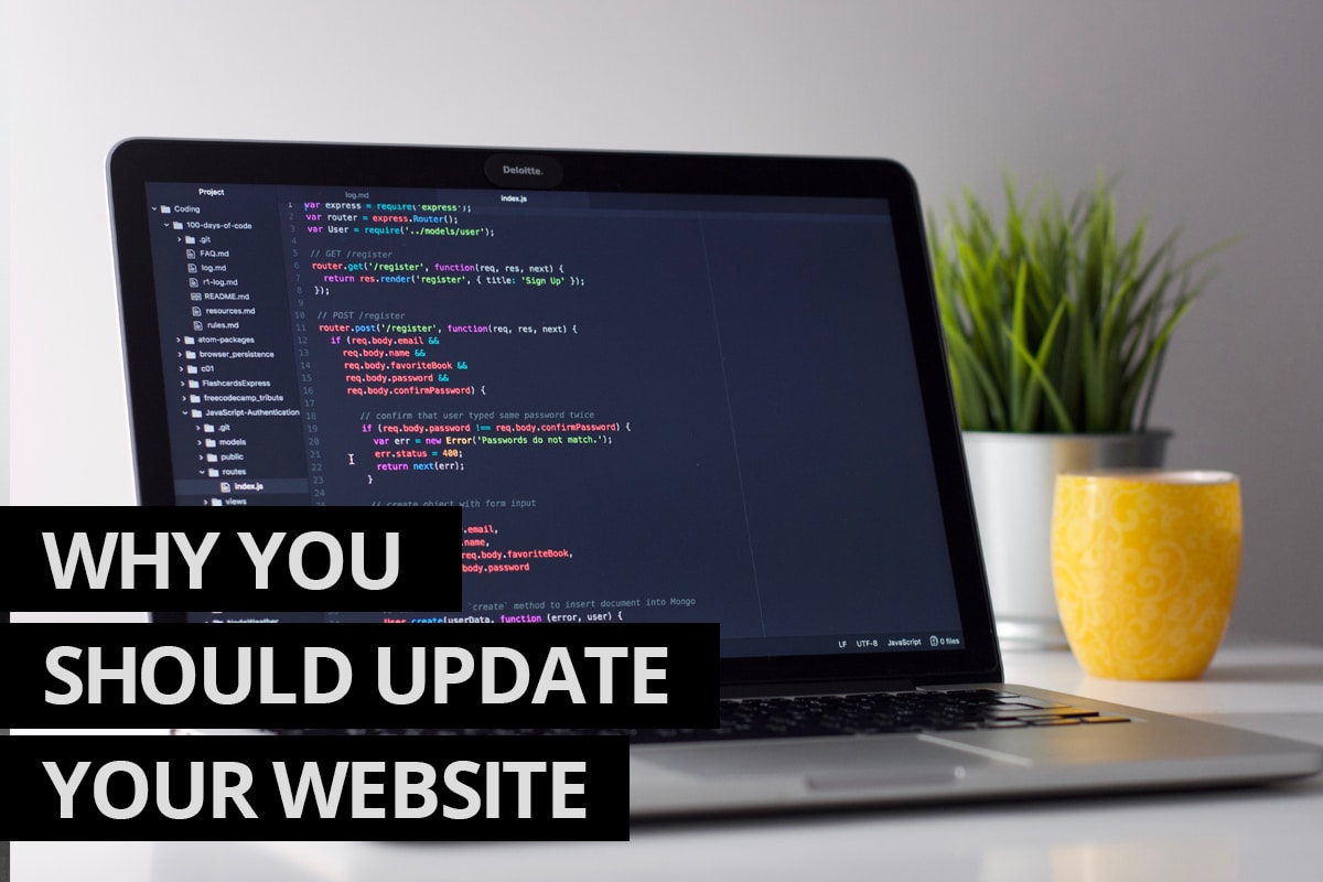Update Your Website - Website Design and Development Company Ontario