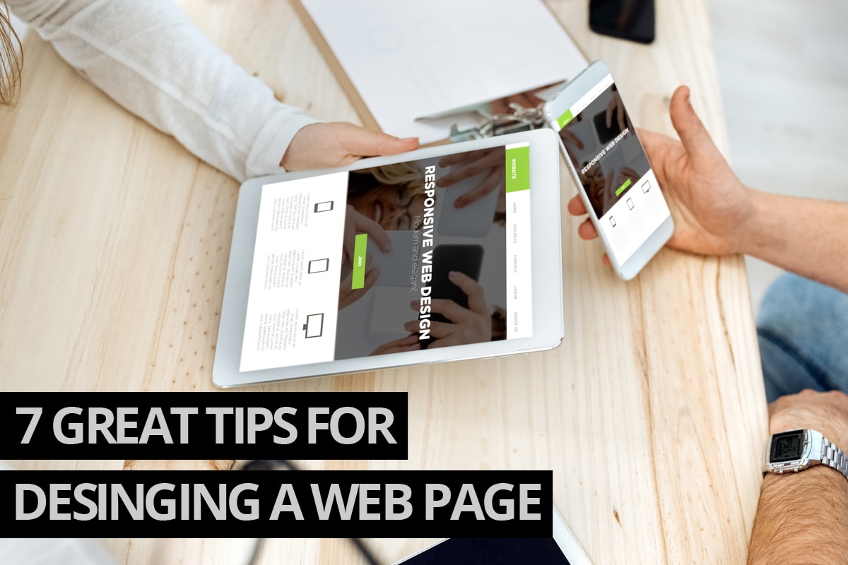 7 Tips for Designing a web page