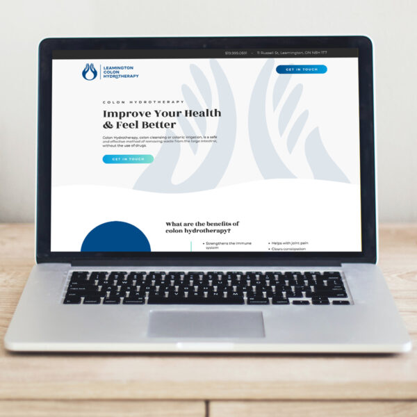 Leamington Colon Hydrotherapy Web Design