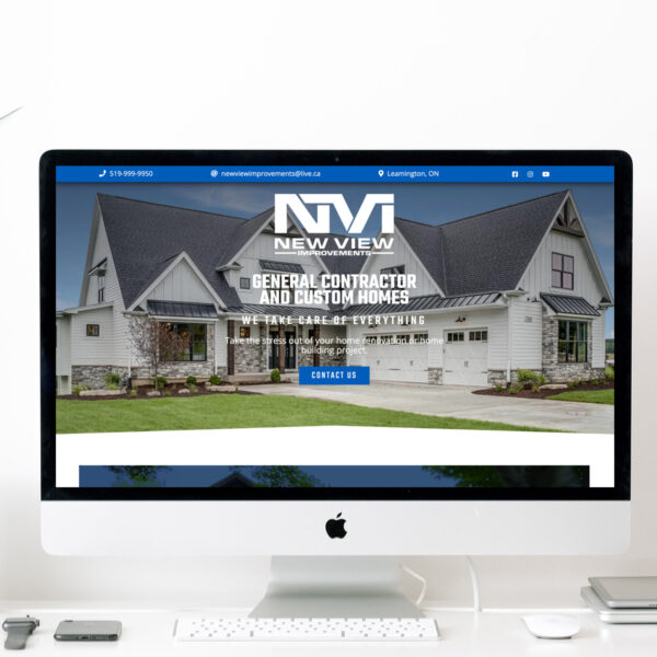 New View Improvements Web Design